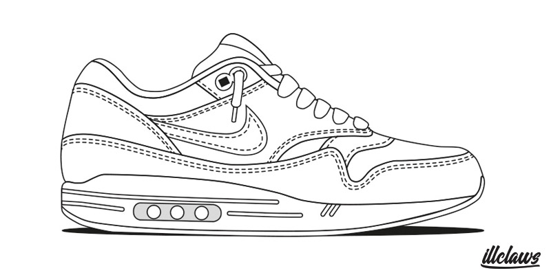 Nike Air Max 1 Sketch